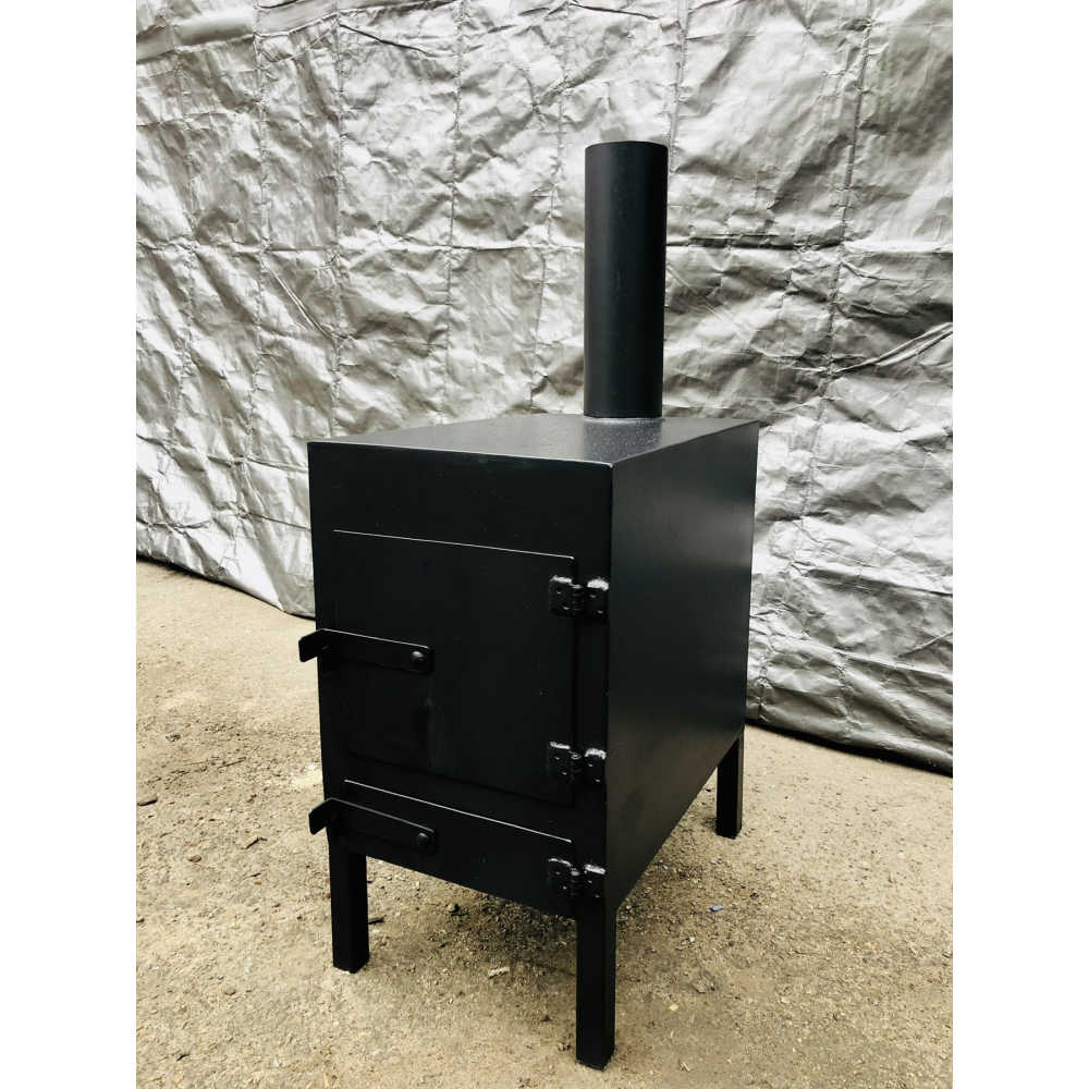 Піч металева "буржуйка"