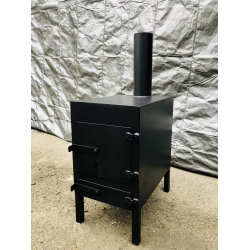 Піч металева "буржуйка"