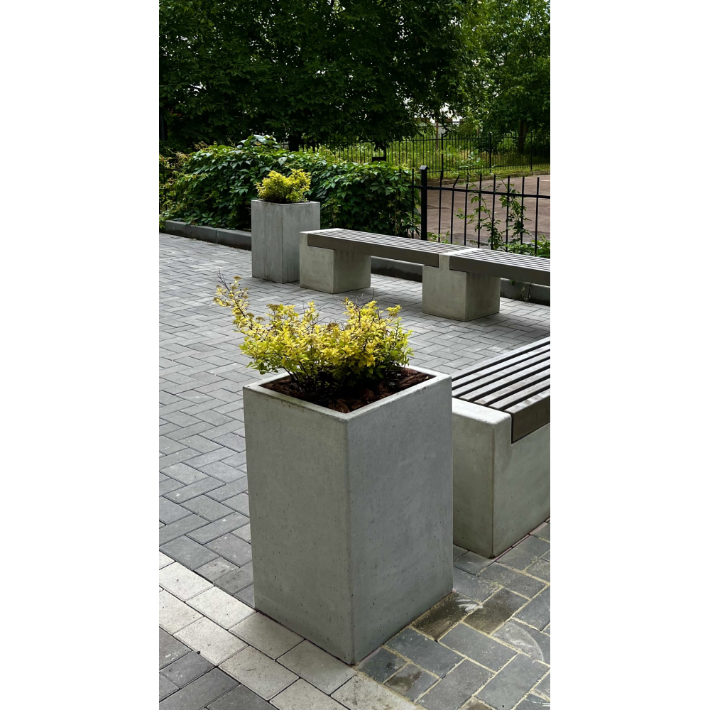 Кашпо бетонне «Прайм»