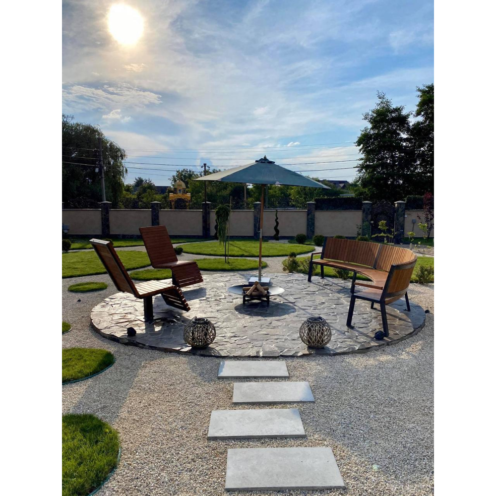 Бетонні плити для садових доріжок