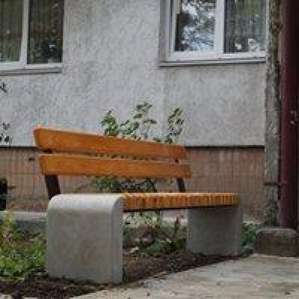 Бетонні боковинки для лавок