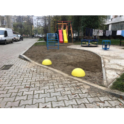 Антипаркувальна бетонна півсфера “К-1“ Антипаркувальна бетонна півсфера “К-1“